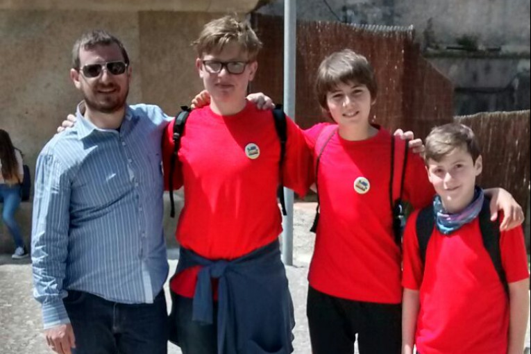 Tres alumnes de l'IES Damià Huguet guanyen la gimcana de la Festa de les Matemàtiques