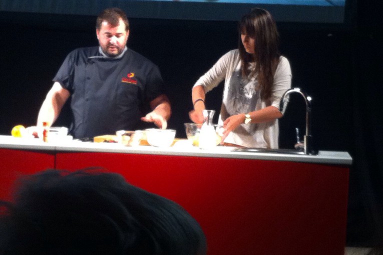 Comença la Fira de Maig amb un espectacle culinari