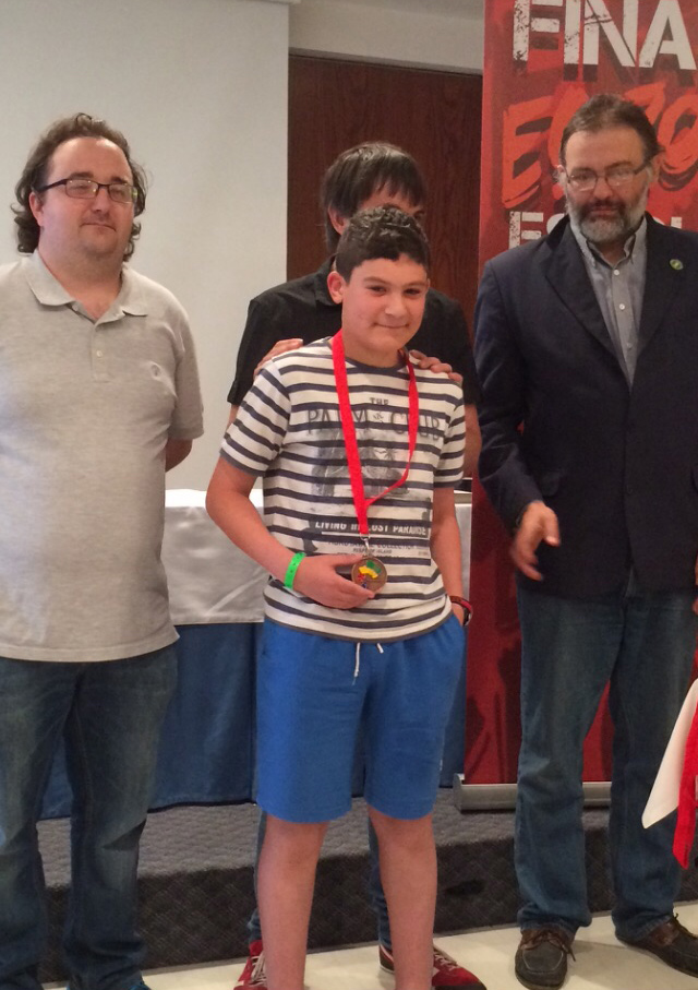 Miquel Bujosa, tercer al Campionat d’escacs sub-14 de les Illes Balears