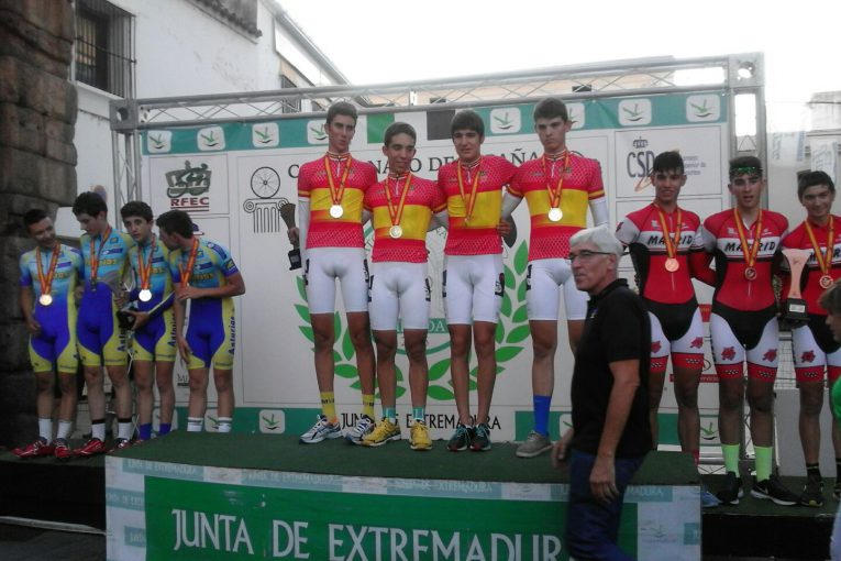 Maties Gornals, Campió d'Espanya de persecució per equips