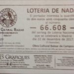 L’Obra Cultural Balear guanya el reintegrament a la loteria de Nadal