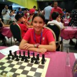 Susana Rubert, al Campionat d’Espanya sub-14 d’escacs