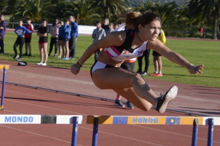 Inés Pascual, triple campiona d'atletisme de les Illes Balears