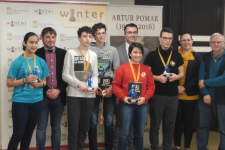 Susana Rubert, campiona de Mallorca sub-16 d'escacs