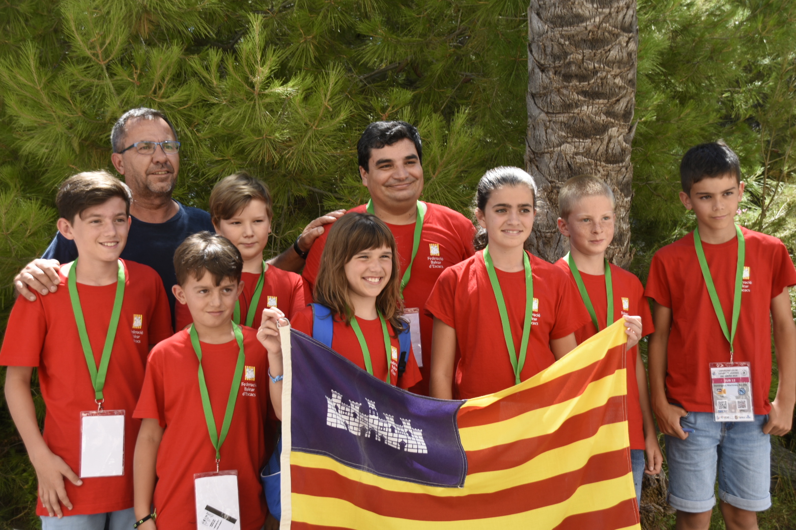 Toni Mulet i Francesc Mulet, al Campionat d'Espanya sub-12 d'escacs