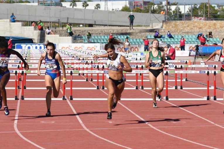 Dos campaners campions d'Espanya d'atletisme sub-18