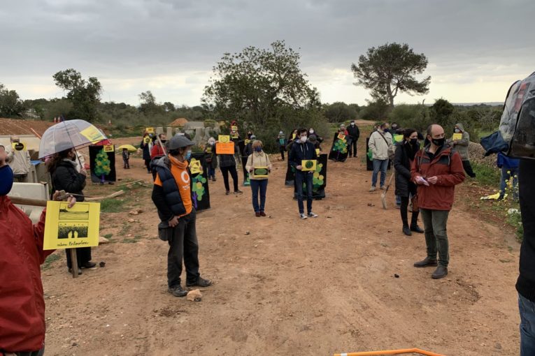 Acció de la Plataforma Antiautopista