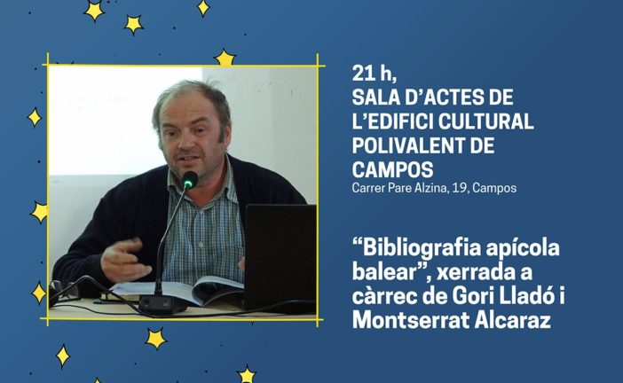 Literanit s’estrena a Campos amb una conferència de Gori Lladó i Montserrat Alcaraz