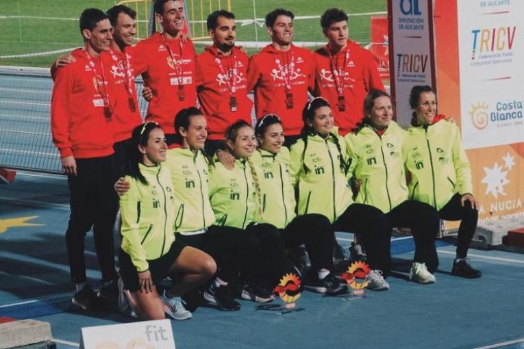 Maria Barceló, campiona d'Espanya per equips de duatló