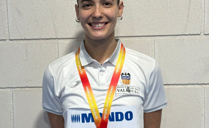 Inés Pascual Alcaraz, subcampiona d'Espanya d'atletisme