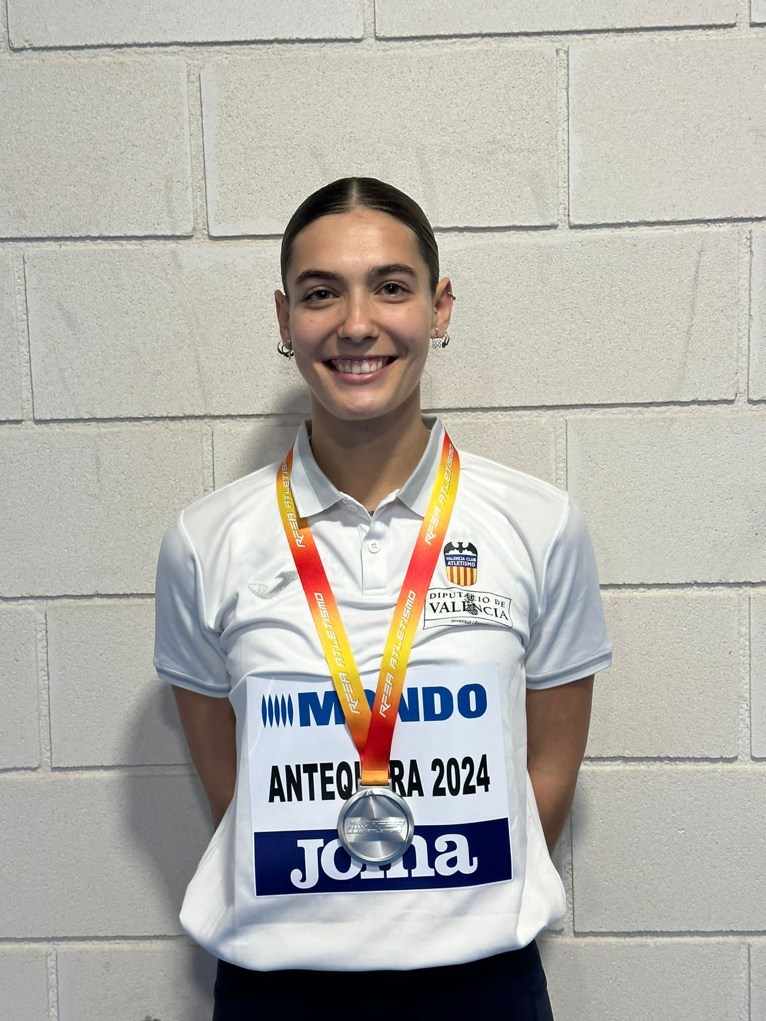 Inés Pascual Alcaraz, subcampiona d’Espanya d’atletisme