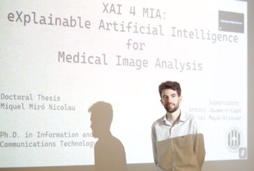 El campaner Miquel Miró, es doctora amb una tesi sobre l'aplicació de la intel·ligència artificial a la Medicina
