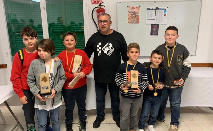Bona actuació dels escaquistes campaners al Torneig de Santanyí