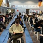 Quasi quatre-cents participants a la seu campanera de les Proves Cangur