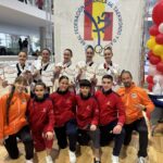 L’equip cadet femení del Club Hanol, classificat pel Campionat d’Europa de taekwondo