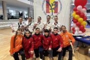 L’equip cadet femení del Club Hanol, classificat pel Campionat d’Europa de taekwondo