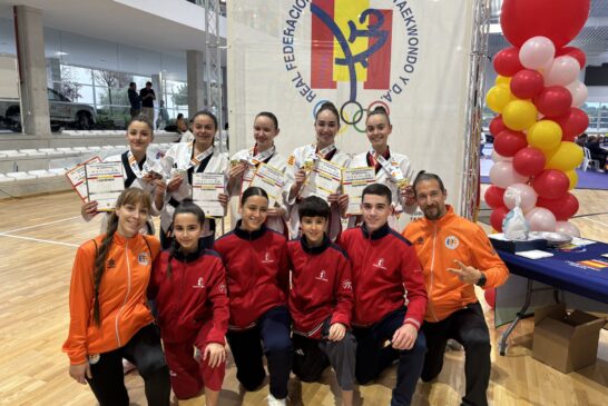 L’equip cadet femení del Club Hanol, classificat pel Campionat d’Europa de taekwondo