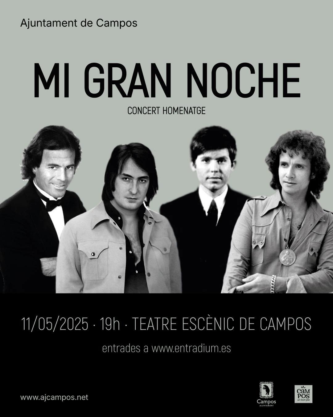 “Mi gran noche” a Campos