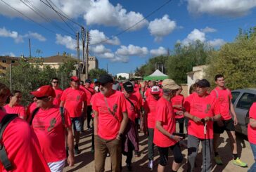 Gran participació a la Marxa Contra el Càncer de Campos