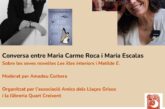 Maria Escalas participa a un acte a la llibreria Quart Creixent de Palma