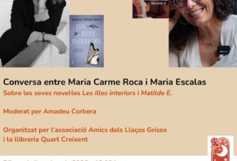 Maria Escalas participa a un acte a la llibreria Quart Creixent de Palma