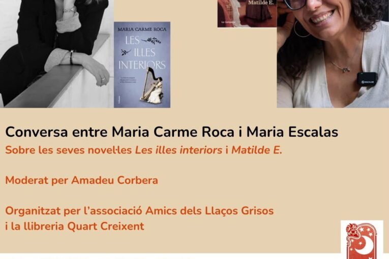 Maria Escalas participa a un acte a la llibreria Quart Creixent de Palma
